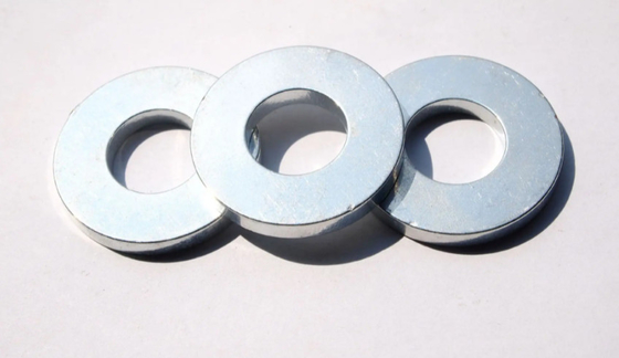 N52 Ring NdFeB مغناطيس مع طلاء الزنك للاستخدام الصناعي
