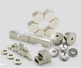 مغناطيس نيوديميوم N45 بلوك Zn طلاء مغناطيس قوي نيوديميوم بار